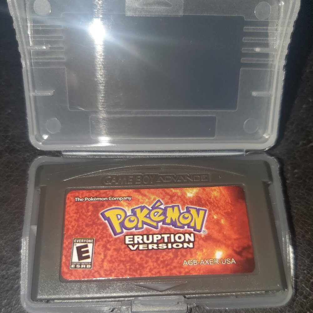 Pokemon Eruption GBA ROM Hack Video Game